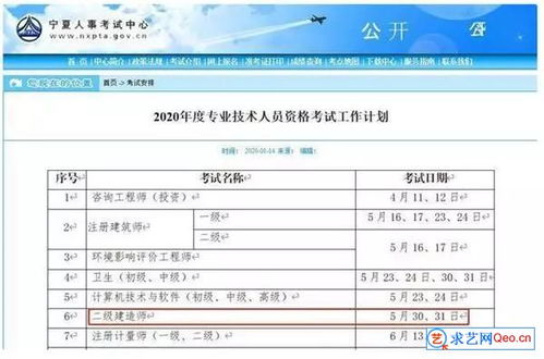 最新通知 8省公布2020年二建考试时间,2省确定报名时间